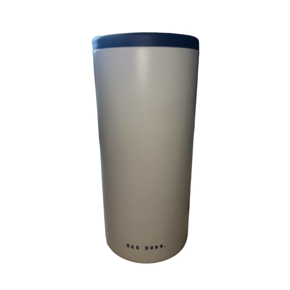 NEW Rae Dunn Slim Can Cooler FOOTBALL Insulated Stainless Steel 12oz - Picture 3 of 5